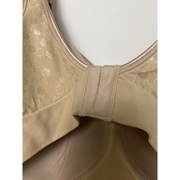 Bali Bra Women's Plus Size 2X DD Beige Wirefree Comfort Seamless Full Coverage - Picture 8 of 12